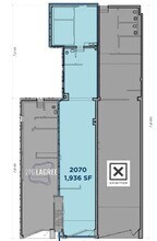 2070 W 25th St, Cleveland, OH à louer Plan d’étage- Image 1 de 1