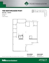 1100 Northmeadow Pky, Roswell, GA for lease Floor Plan- Image 1 of 1
