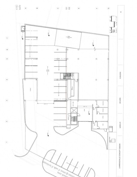 2571 Lawrenceville, Decatur, GA à louer - Plan d’étage - Image 2 de 6