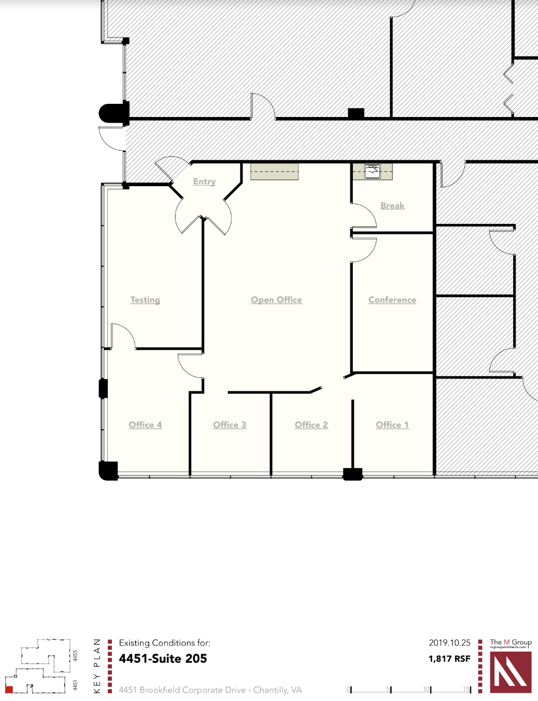 4451 Brookfield Corporate Dr, Chantilly, VA for lease Floor Plan- Image 1 of 1