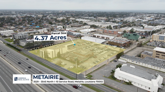 Plus de détails pour 3529-3545 N I-10 Service Rd, Metairie, LA - Terrain à vendre