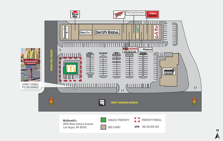2650 W Sahara Ave, Las Vegas, NV for sale - Building Photo - Image 2 of 7