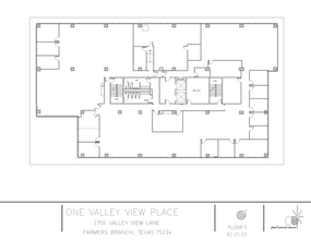 2350 Valley View Ln, Dallas, TX for lease Floor Plan- Image 1 of 1