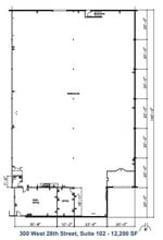 301 W 28th St, National City, CA for lease Floor Plan- Image 1 of 2