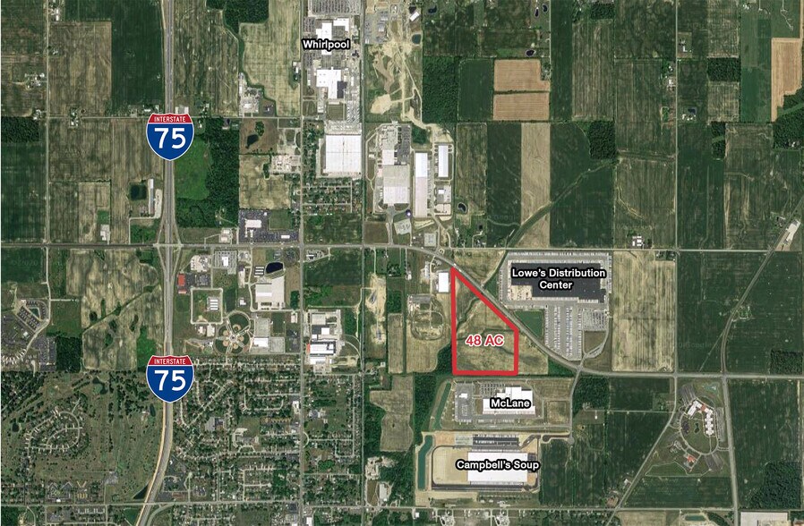 0 County Road 212, Findlay, OH à vendre - Aérien - Image 2 de 2