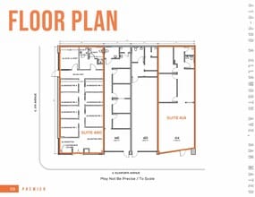 414-480 S Ellsworth Ave, San Mateo, CA à louer Plan d’étage- Image 1 de 1