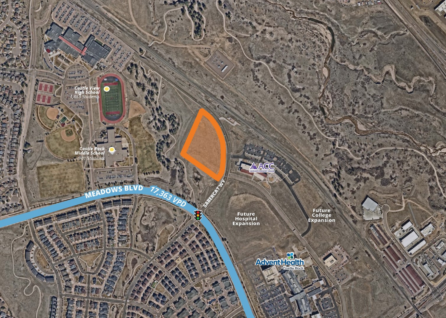 TBD Sabercat Wy, Castle Rock, CO for sale Primary Photo- Image 1 of 2