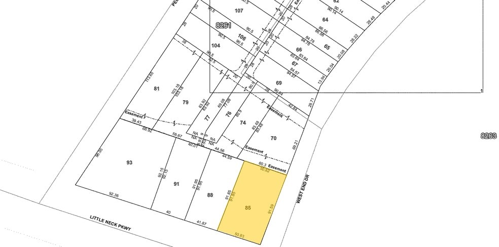 4621 Little Neck Pky, Little Neck, NY à vendre - Plan cadastral - Image 1 de 21
