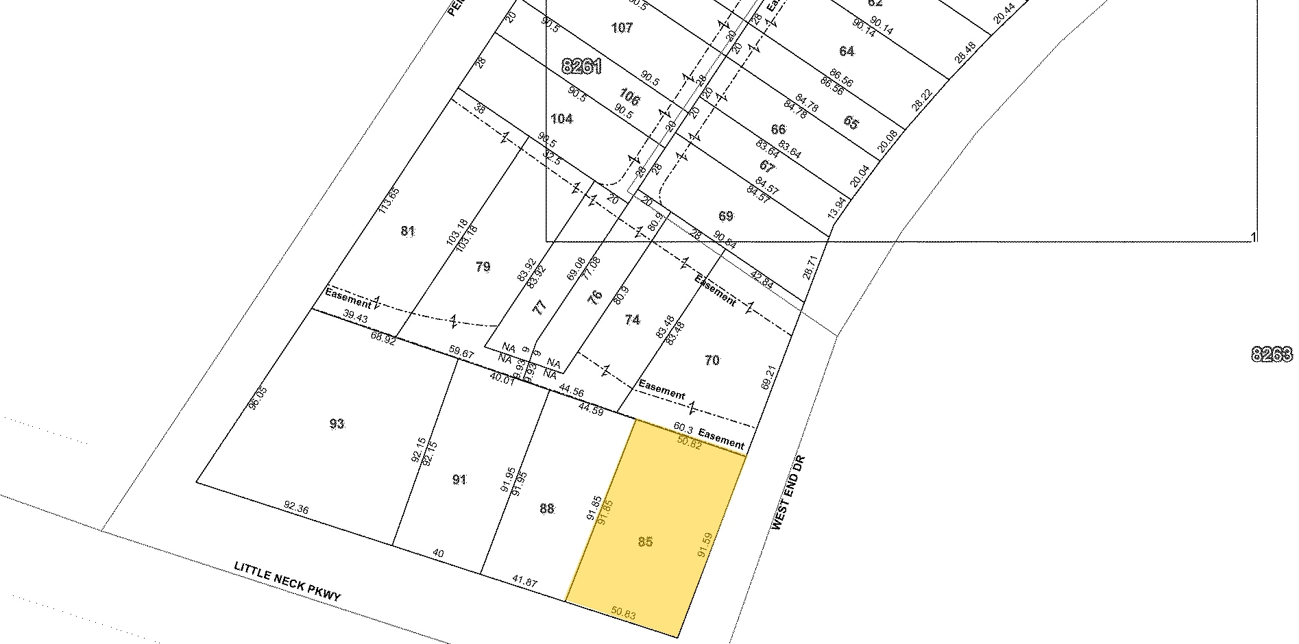 4621 Little Neck Pky, Little Neck, NY for sale Plat Map- Image 1 of 22