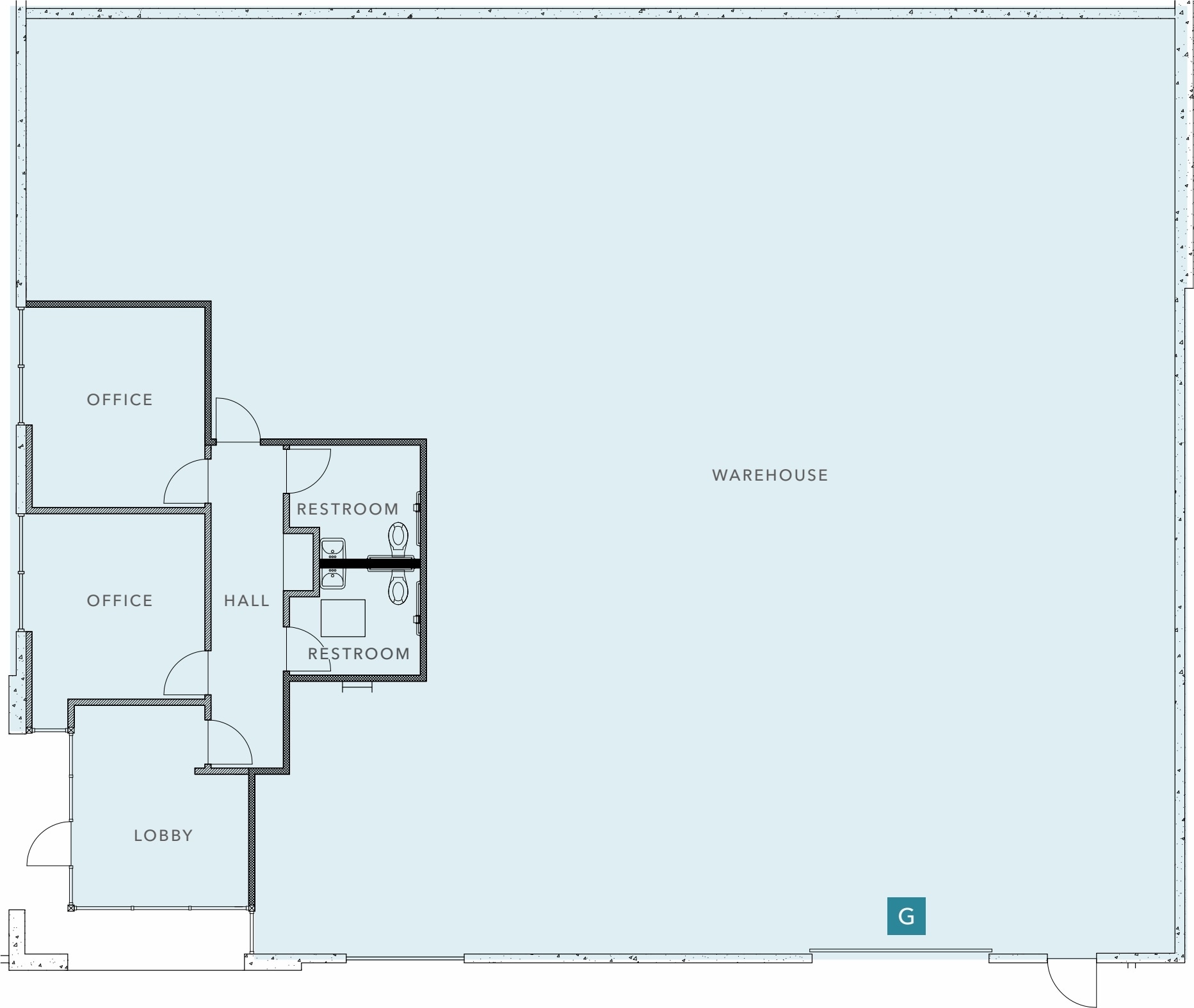 73818 Dinah Shore Dr, Palm Desert, CA for lease Floor Plan- Image 1 of 2