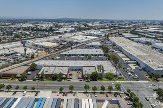 14944 Shoemaker Ave, Santa Fe Springs, CA - Aerial map view