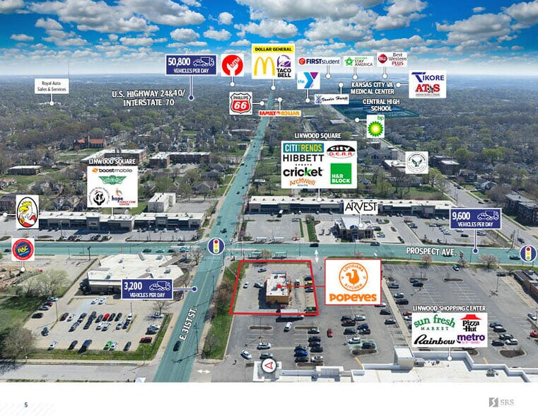 3100 Prospect Ave, Kansas City, MO à vendre - Photo du bâtiment - Image 3 de 6