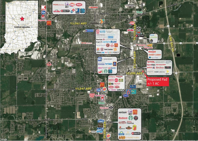 2156 E Boulevard, Kokomo, IN à louer - Photo du bâtiment - Image 2 de 2