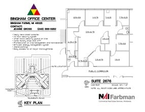 30600-30700 - 30800 Telegraph Rd, Bingham Farms, MI for lease Floor Plan- Image 1 of 1