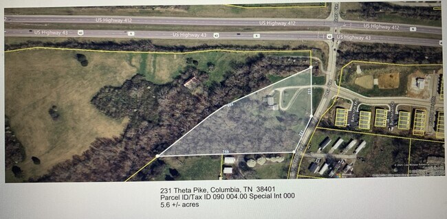 Plus de détails pour 231 Theta Pike, Columbia, TN - Terrain à vendre