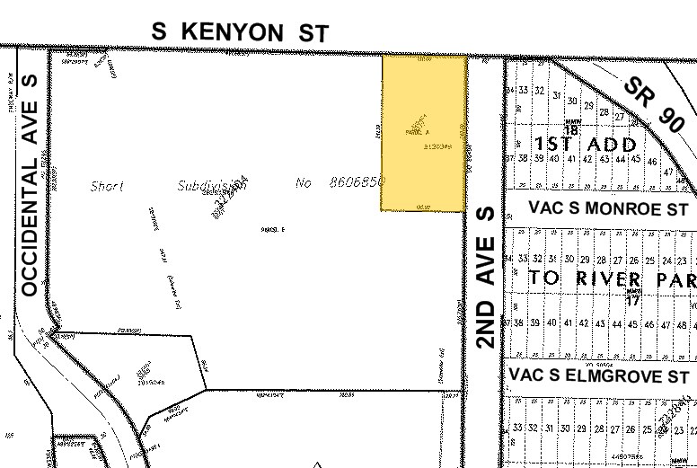 7901 2nd Ave S, Seattle, WA à louer - Plan cadastral - Image 3 de 3