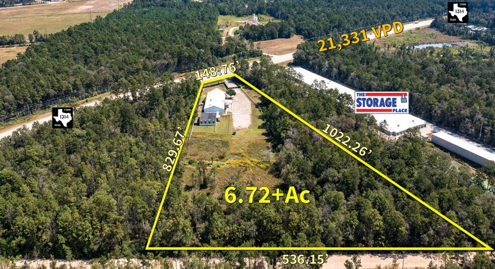 18410 FM 1314 Rd, Conroe, TX à vendre - Photo du bâtiment - Image 2 de 30