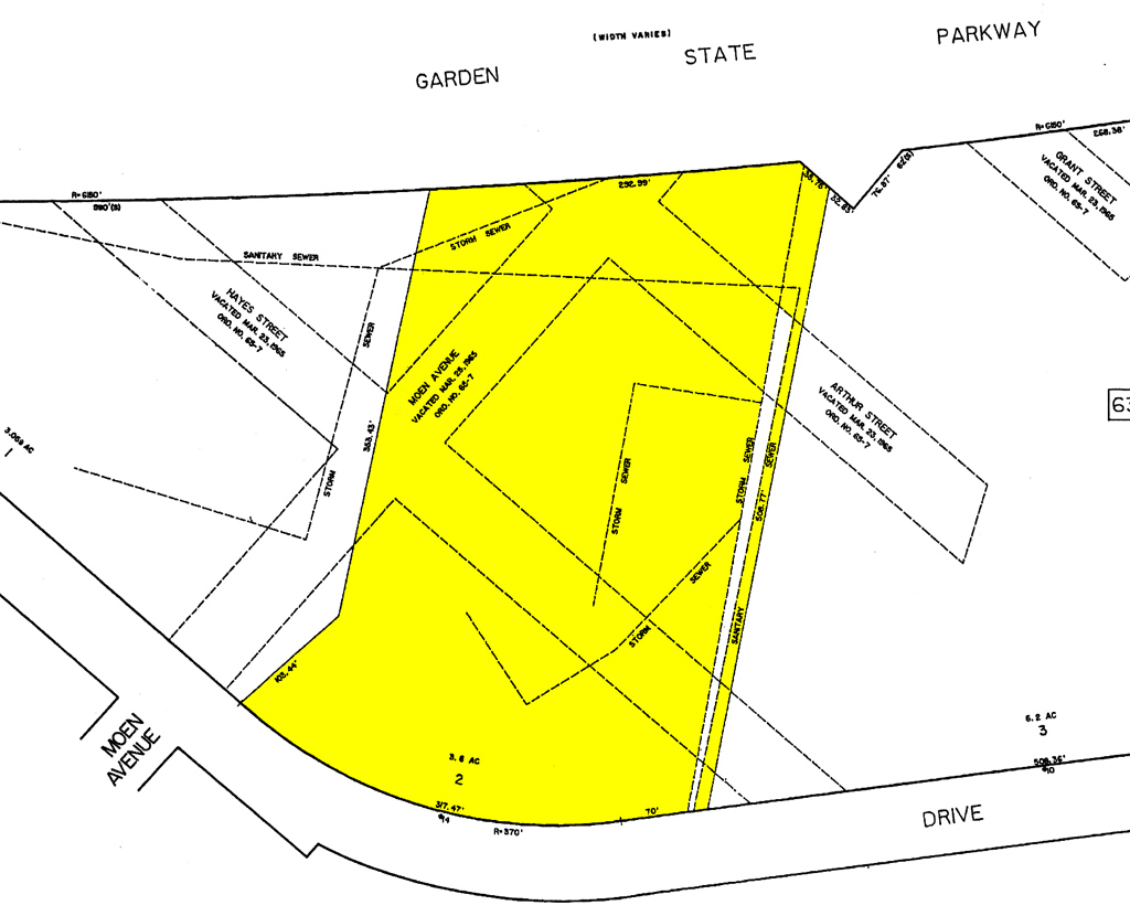 14 Commerce Dr, Cranford, NJ à vendre Plan cadastral- Image 1 de 1