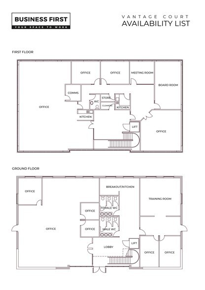Parrock Rd, Barrowford à louer - Plan d’étage - Image 2 de 4