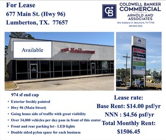 More details for 677-681 S Main St, Lumberton, TX - Retail for Lease