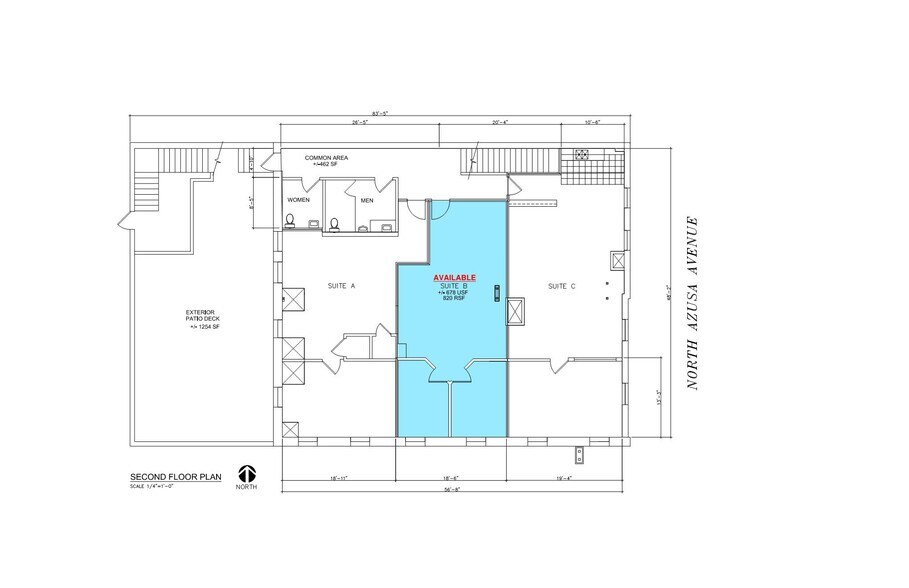 619-621 N Azusa Ave, Azusa, CA à louer - Photo du bâtiment - Image 2 de 2