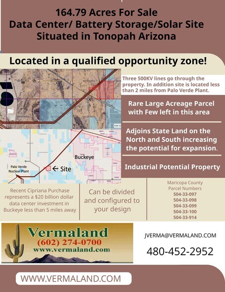 5600 351st Ave, Tonopah, AZ for sale - Aerial - Image 2 of 2