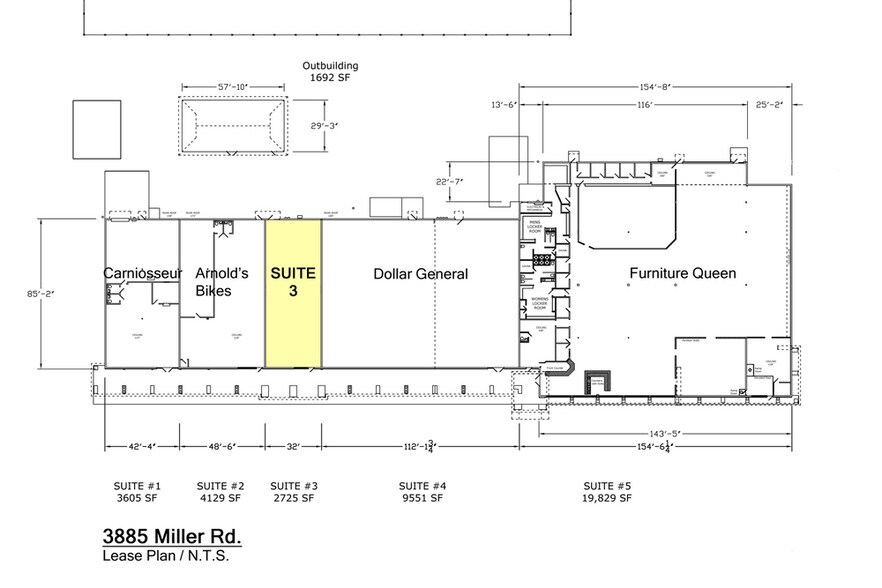 3885 Miller Rd, Columbus, GA à louer - Photo du bâtiment - Image 2 de 2