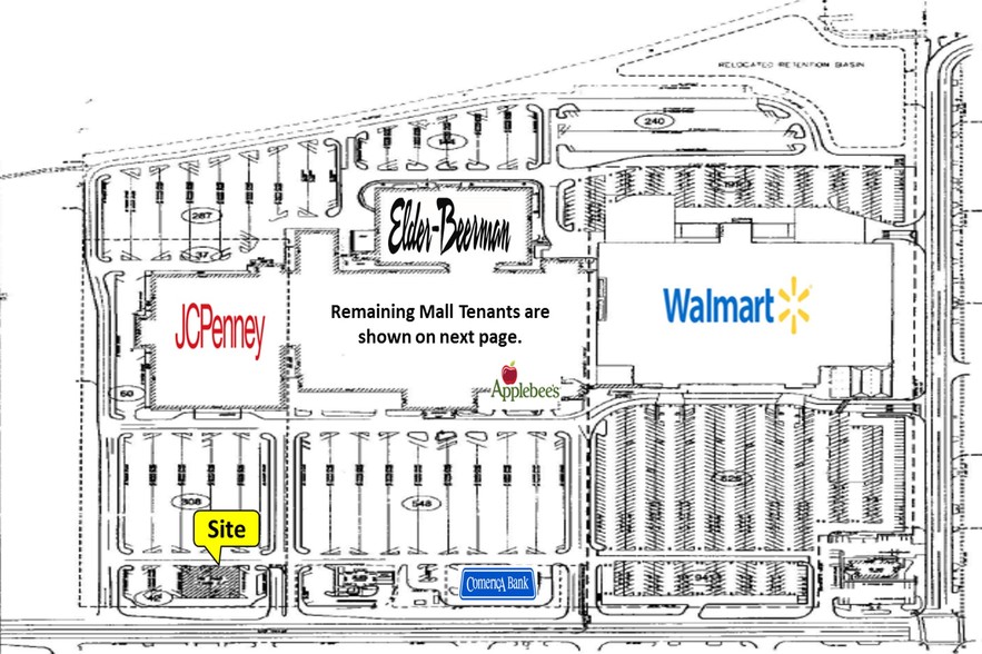 1850 W Michigan Ave, Jackson, MI for lease - Site Plan - Image 2 of 2