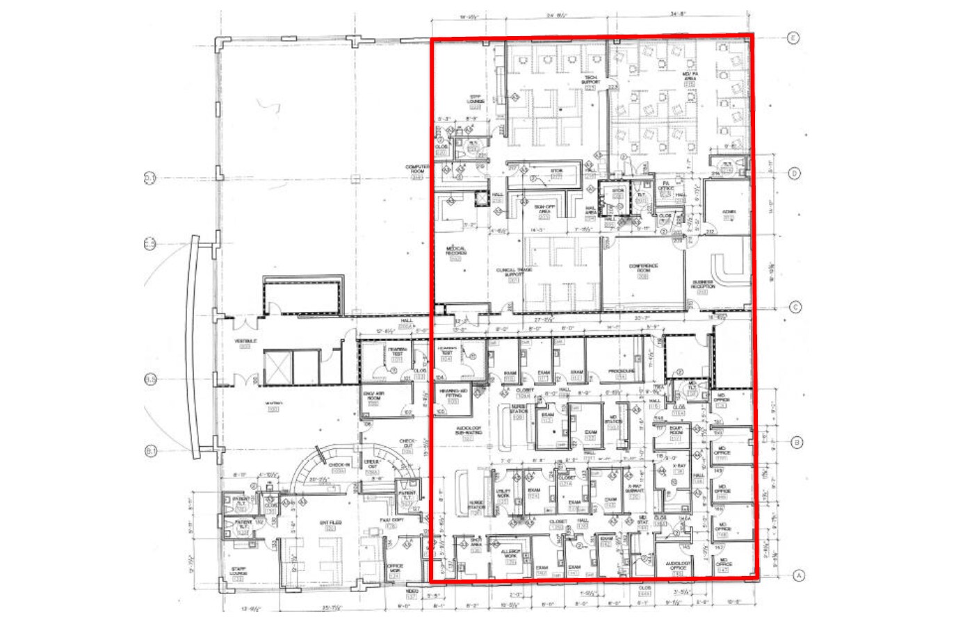 804 English Rd, Rocky Mount, NC for lease Floor Plan- Image 1 of 1