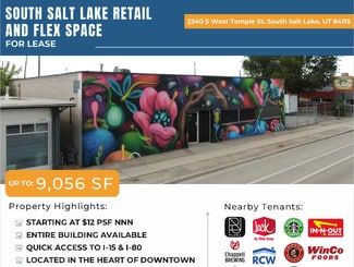 More details for 2340 S West Temple, Salt Lake City, UT - Flex for Lease