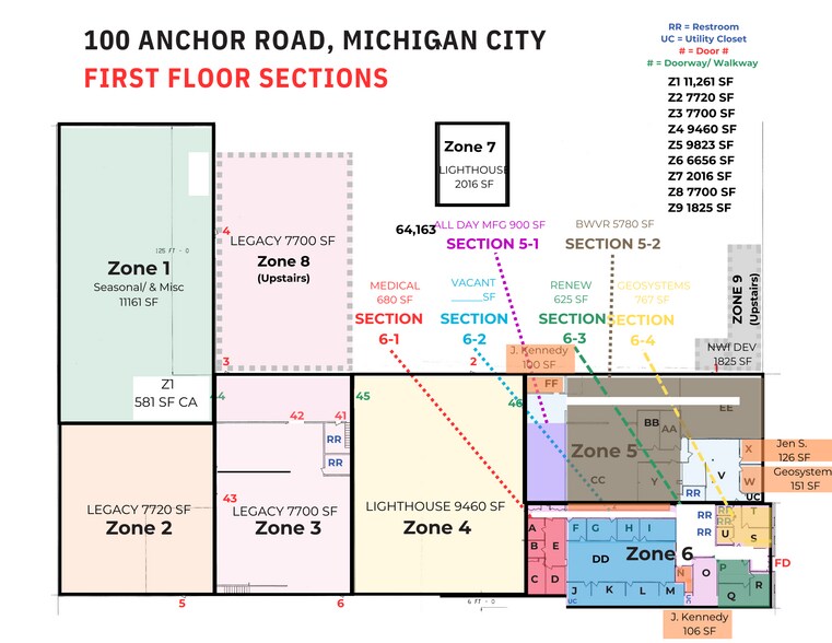 100 Anchor Rd, Michigan City, IN à vendre - Photo du bâtiment - Image 2 de 9