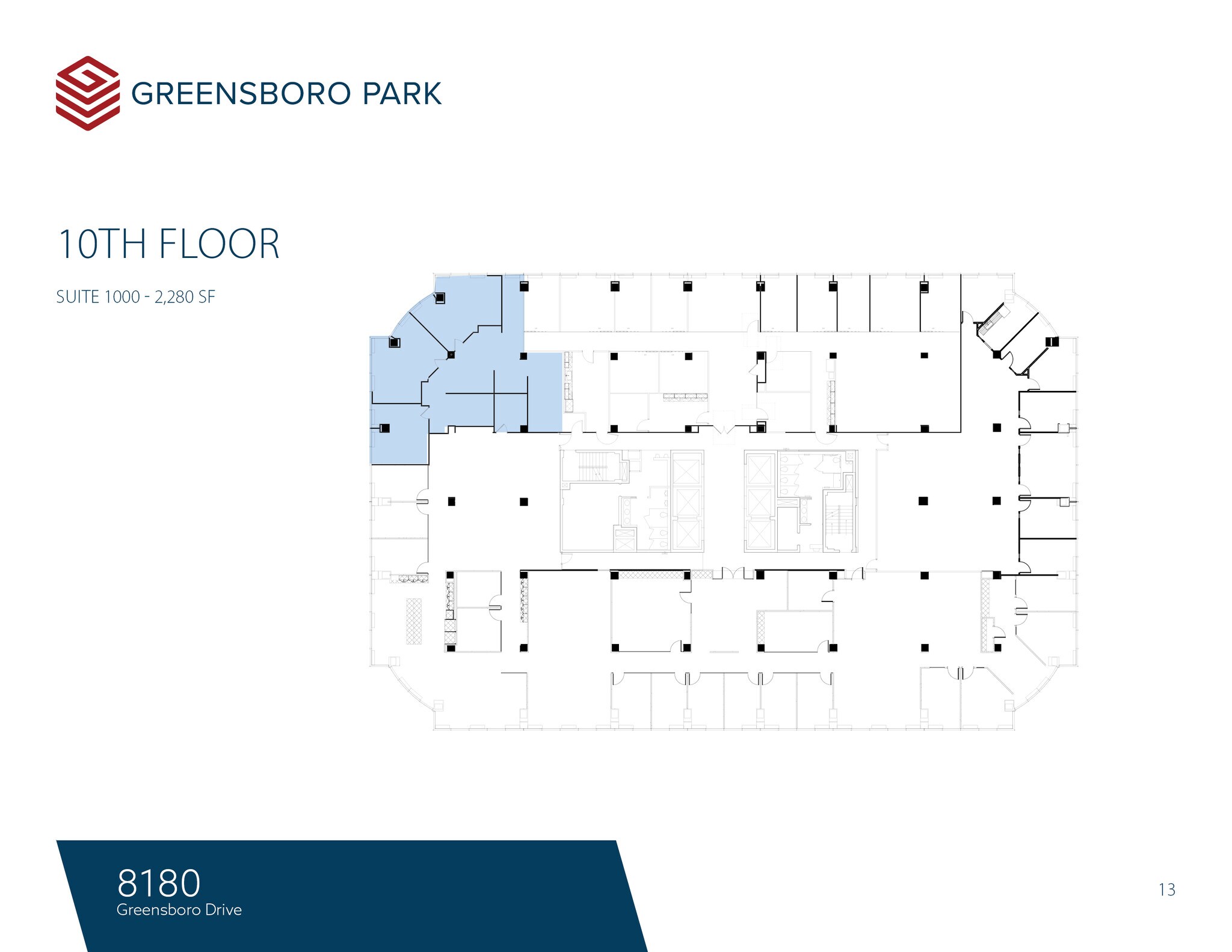 8180-8200 Greensboro Dr, McLean, VA for lease Floor Plan- Image 1 of 1