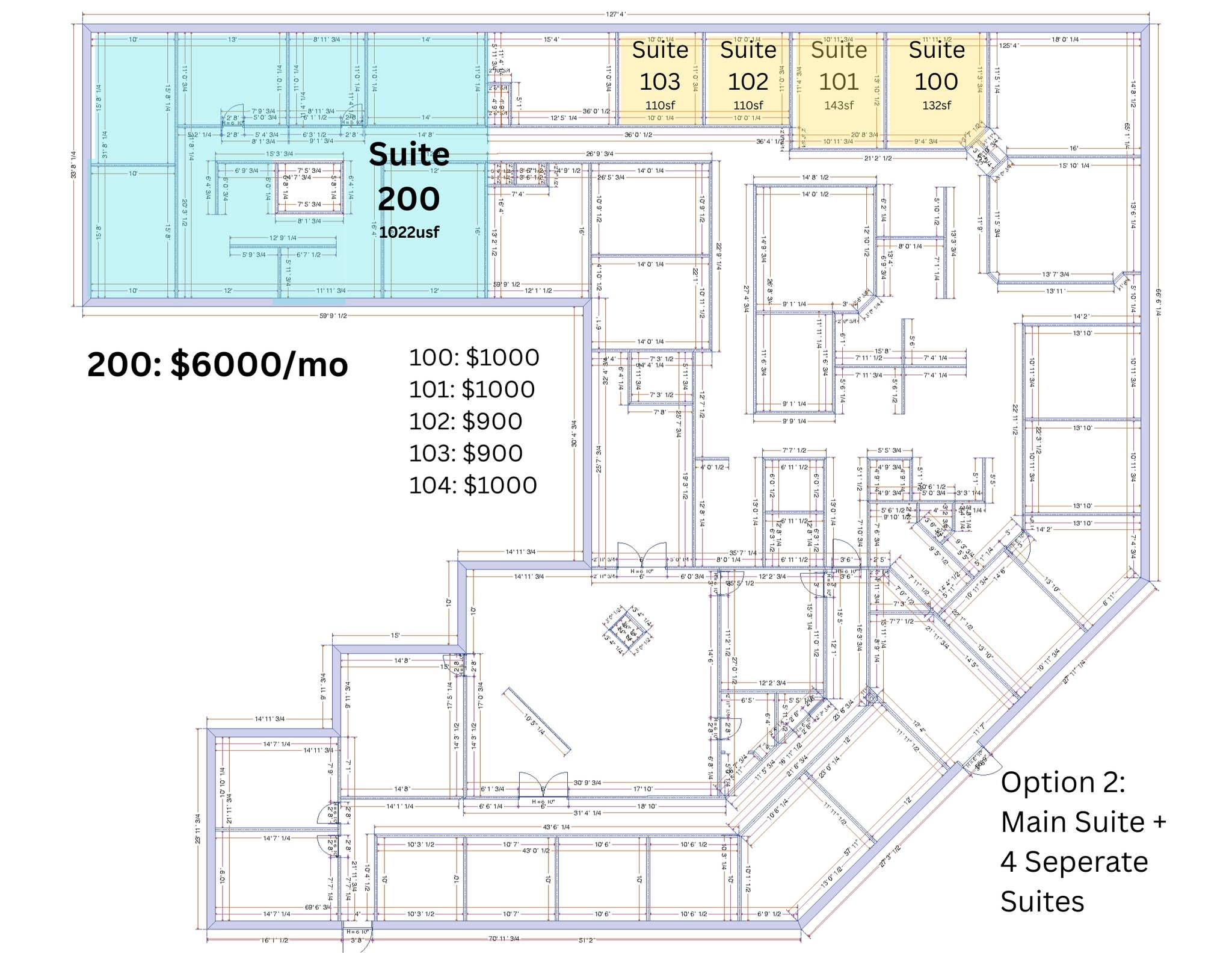 3 Harvard Cir, West Palm Beach, FL à louer Plan d’étage- Image 1 de 1