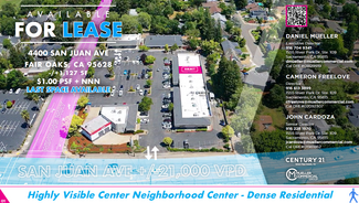 More details for 4400-4410 San Juan Ave, Fair Oaks, CA - Retail for Lease