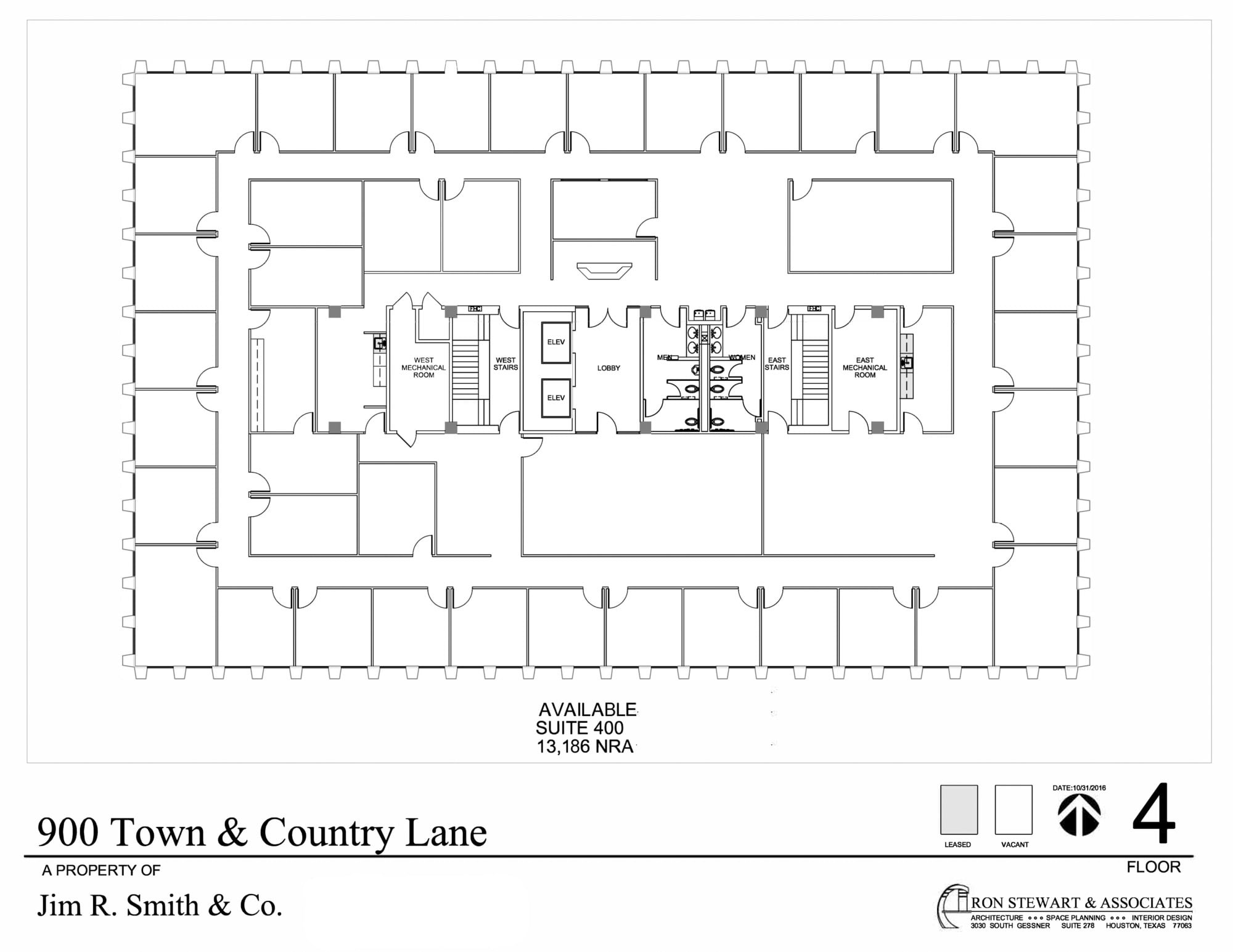 900 Town & Country Blvd, Houston, TX à louer Plan d’étage- Image 1 de 1