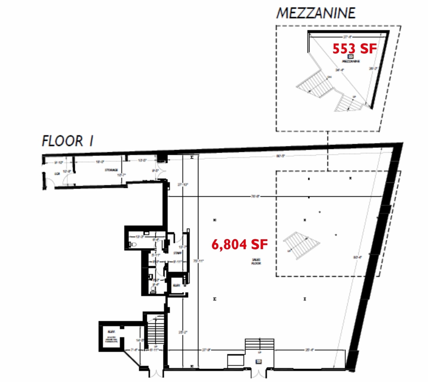 20 S Park St, Montclair, NJ for lease Floor Plan- Image 1 of 2