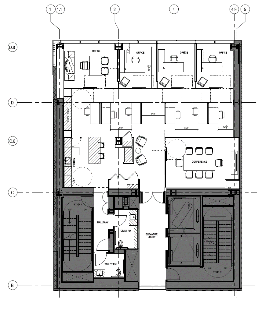 106 W 56th St, New York, NY à louer Plan d  tage- Image 1 de 1