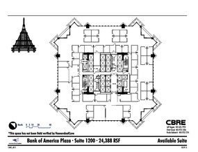 600 Peachtree St NE, Atlanta, GA à louer Plan d  tage- Image 1 de 1