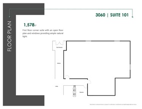 3060-3080 Ogden Ave, Lisle, IL à louer Plan d  tage- Image 1 de 1