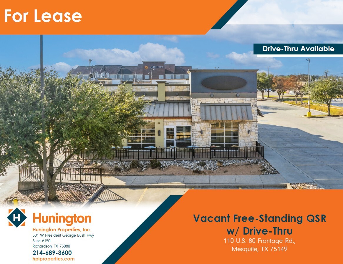110 US Highway 80 E, Mesquite, TX for lease Primary Photo- Image 1 of 2