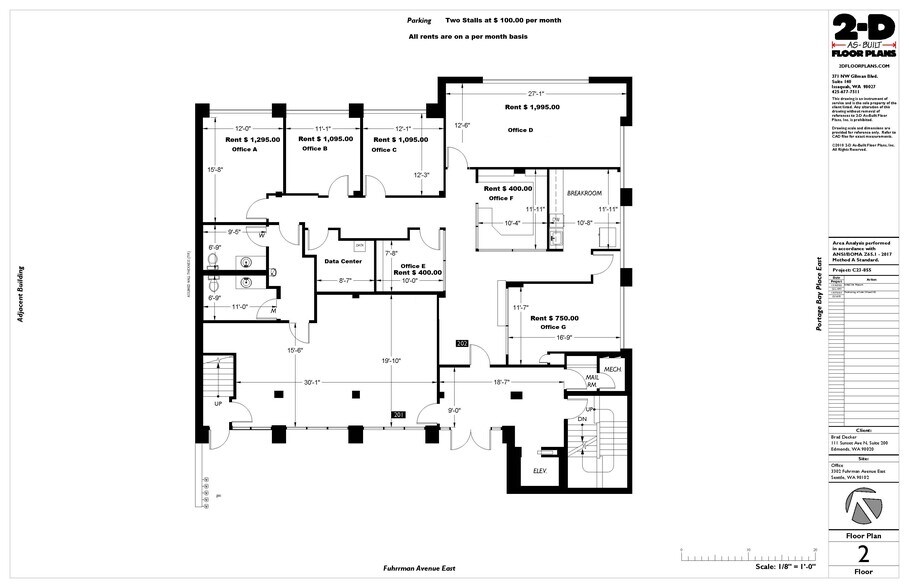 3302 Fuhrman Ave E, Seattle, WA à louer - Photo du bâtiment - Image 2 de 25
