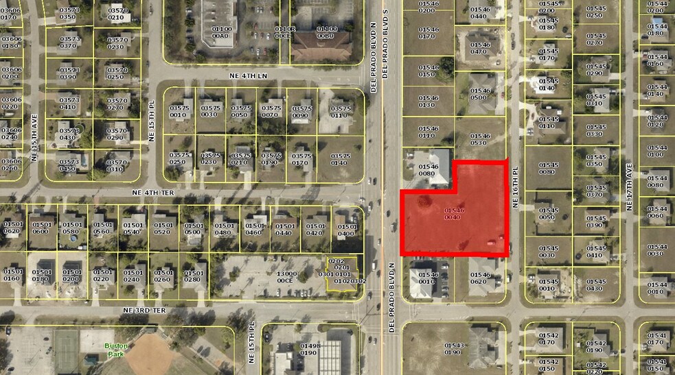 329 Del Prado Blvd N, Cape Coral, FL à vendre - Plan cadastral - Image 1 de 4