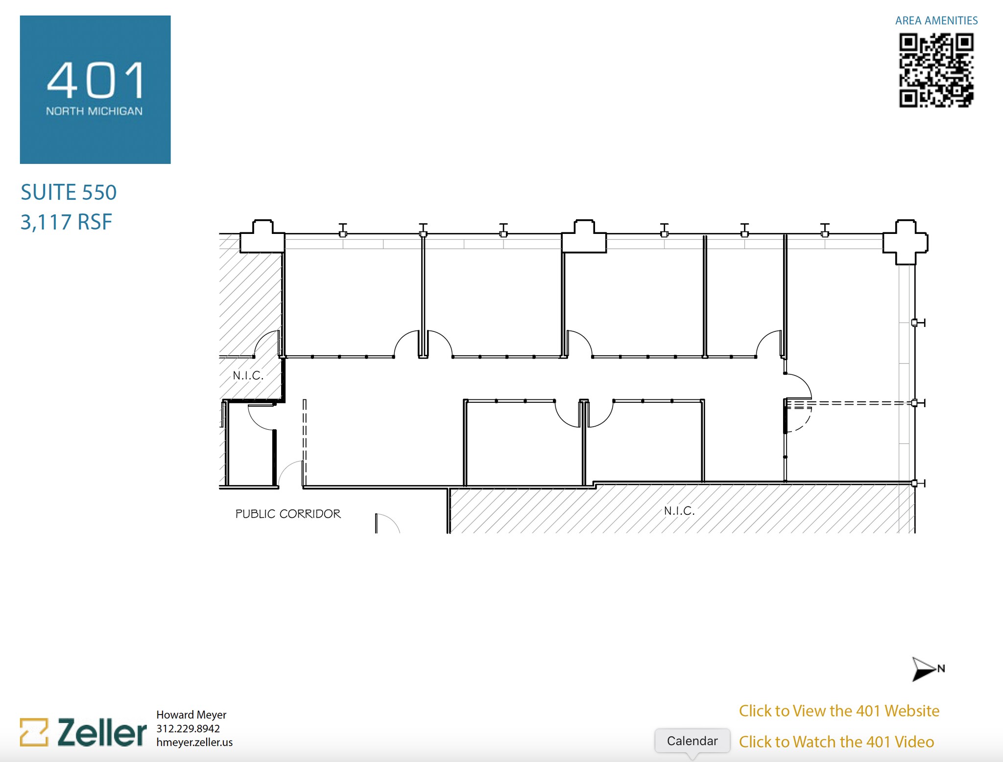 401 N Michigan Ave, Chicago, IL for lease Floor Plan- Image 1 of 1