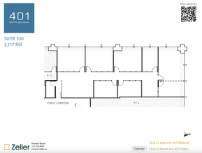 401 N Michigan Ave, Chicago, IL for lease Floor Plan- Image 1 of 1