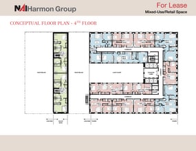 608 Madison Ave, Toledo, OH à louer Plan d’étage- Image 1 de 1