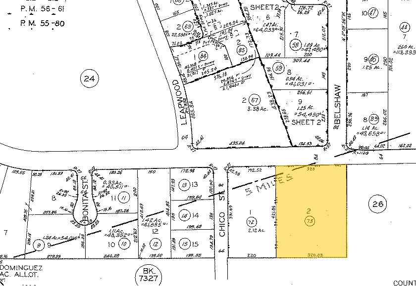 1050 E Dominguez St, Carson, CA à louer - Plan cadastral - Image 2 de 2