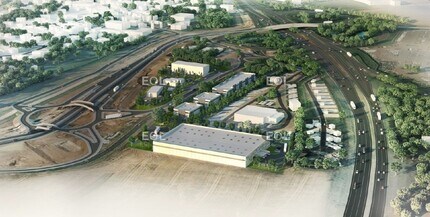 Plaisir - Aerial map view