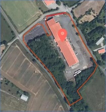 17 Chemin Des Pierres, Bourneau, VEN - Aérien  Vue de la carte