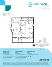 7373 N Scottsdale Rd, Scottsdale, AZ à louer Plan d’étage- Image 1 de 1
