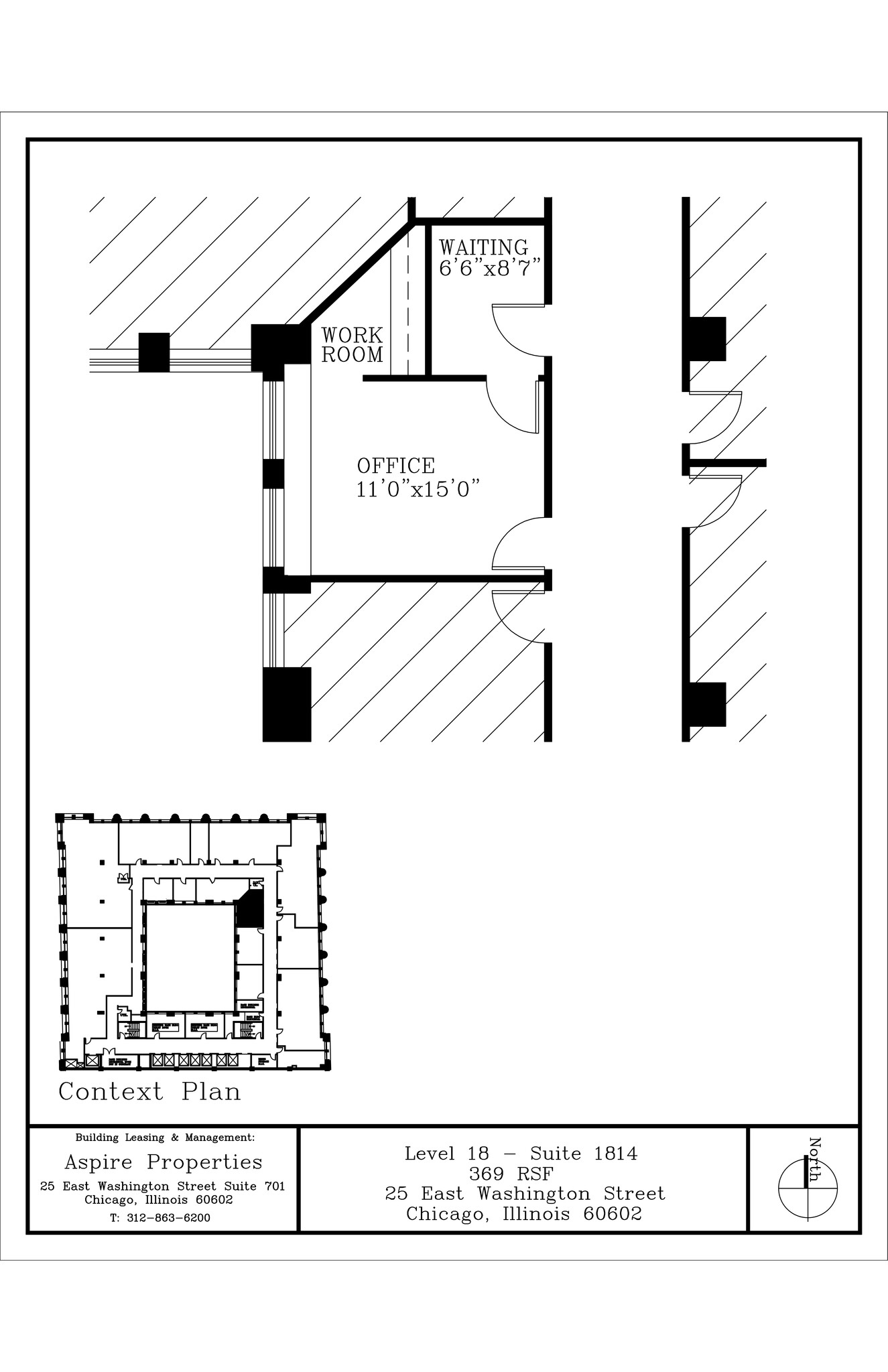 25 E Washington St, Chicago, IL for lease Site Plan- Image 1 of 1